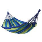 XL hangmat voor 2 personen - 280g/m2 katoen, blauwe touwe..., Ophalen of Verzenden, Nieuw