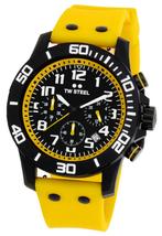 TW Steel CA3 Carbon chronograaf horloge 44 mm, Nieuw, Overige merken, Kunststof, Kunststof
