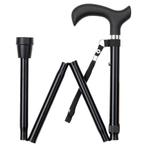 Wandelstok opvouwbaar - Zwart, Ophalen of Verzenden, Nieuw