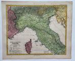 Italië - Noord-Italië; A. Stieler - Ober-und Mittel-Italien;, Boeken, Atlassen en Landkaarten, Nieuw