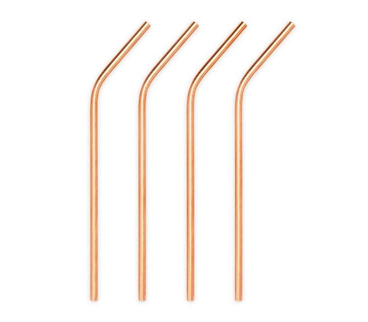 Koperkleurige Rietjes | Per 4 stuks verkocht, Zakelijke goederen, Horeca | Overige, Verzenden