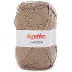 Katia Saigon - 18 donkerbeige - Acryl Garen, Hobby en Vrije tijd, Breien en Haken, Ophalen of Verzenden, Nieuw