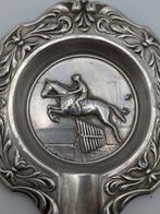 Asbak - .925 zilver - Ruiter op een paard.
