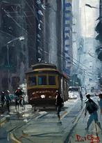 Paul Cheng - SF City #12, Antiek en Kunst, Kunst | Schilderijen | Modern