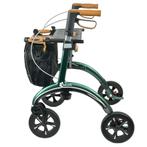 Saljol Carbon Rollator - Britisch Racing Green M, Diversen, Verpleegmiddelen, Ophalen of Verzenden, Nieuw