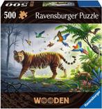 Houten Puzzel - Tijger In De Jungle (500 stukjes) |, Nieuw, Verzenden