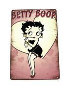 Metalen Wandbord - Bettyboop Rose, Ophalen of Verzenden, Nieuw