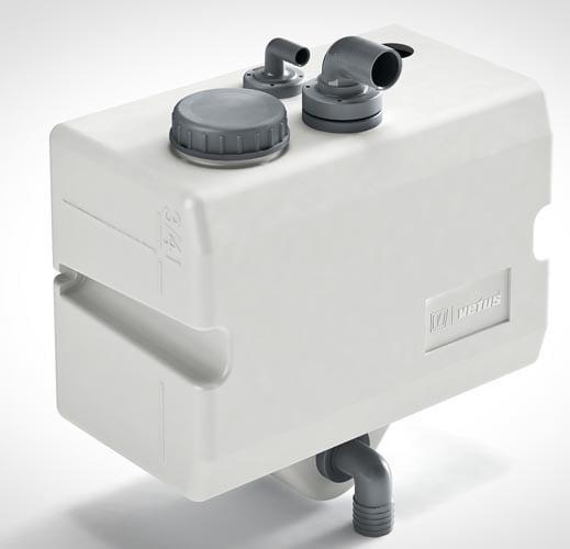 VETUS vuilwatertank 25 liter voor wandbevestiging -, Watersport en Boten, Bootonderdelen, Ophalen of Verzenden