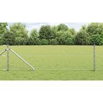 vidaXL Hexagon Schutting 0.6x25 m Gegalvaniseerd Staal, Verzenden, Nieuw, IJzer