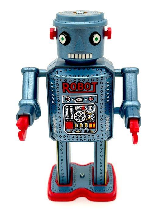 Masudaya - Robot YM-3 R-35, verpakt in doos - Opwindbaar, Antiek en Kunst, Antiek | Speelgoed