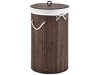 Veiling - Bamboe Wasmand Curly - 55 Liter - Bruin, Huis en Inrichting, Nieuw