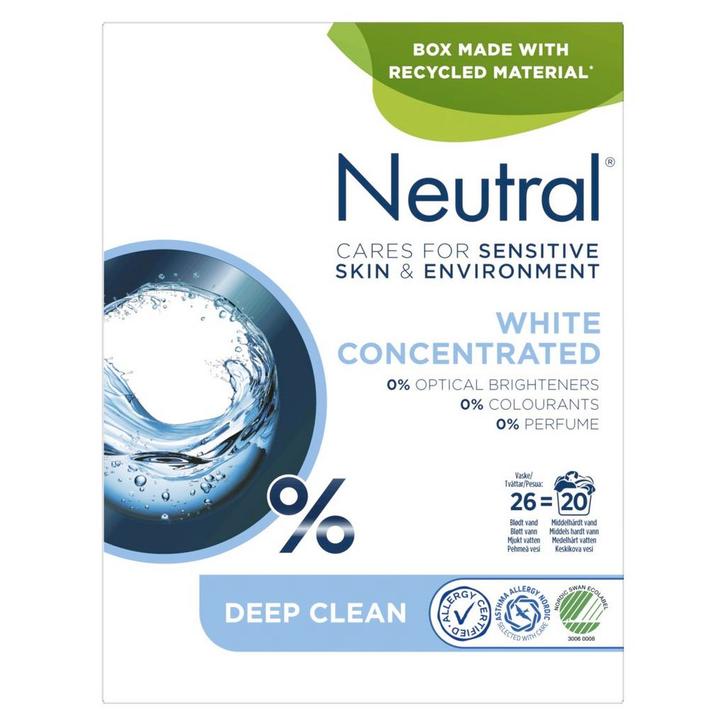Neutral deep clean waspoeder - 20 wasbeurten - 975gr, Huis en Inrichting, Schoonmaakartikelen, Ophalen of Verzenden
