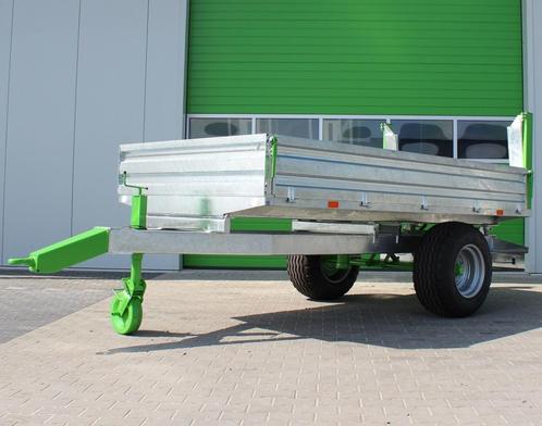 Gegalvaniseerde Zocon kiepwagen 4,5 ton met luchtberemming, Zakelijke goederen, Agrarisch | Werktuigen, Ophalen of Verzenden