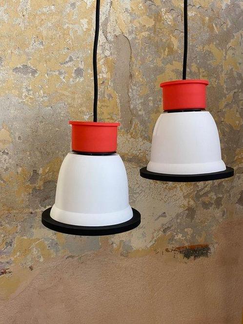 Sowden - George Sowden - Plafondlamp (2) - CL1 - ABS, Antiek en Kunst, Kunst | Designobjecten