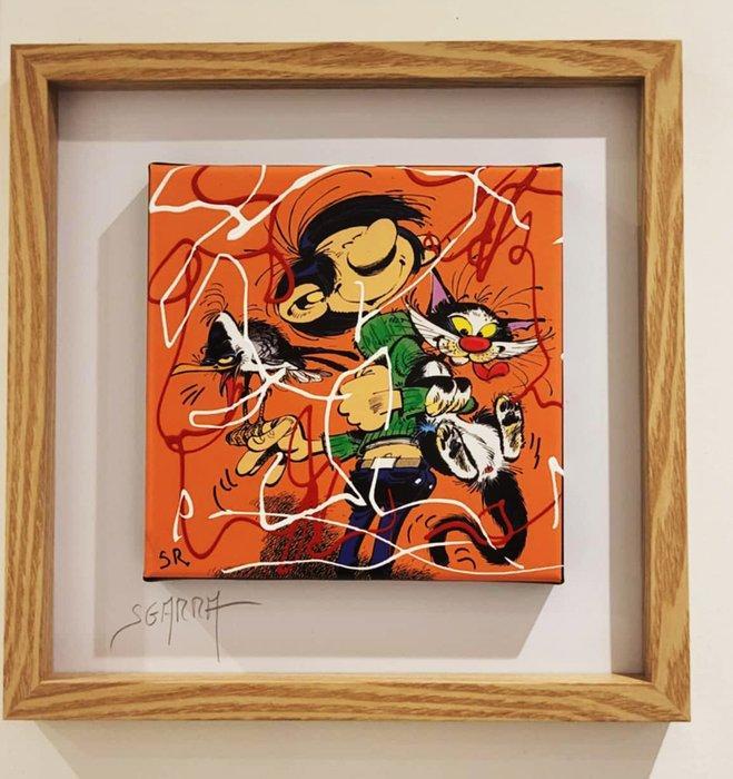 SGARRA - GASTON LAGAFFE, Antiek en Kunst, Kunst | Schilderijen | Modern