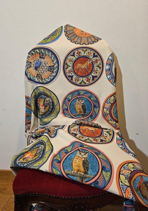 Uniek stof met exotische dieren - 300x280cm - Artistiek, Huis en Inrichting, Overige Huis en Inrichting