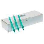 Taartkaarsjes met houder 6cm 100st. Groen**, Hobby en Vrije tijd, Taarten en Cupcakes maken, Verzenden, Nieuw