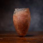 Oude Egypte, Predynastisch Zwarte Top-vaas - 14.5 cm
