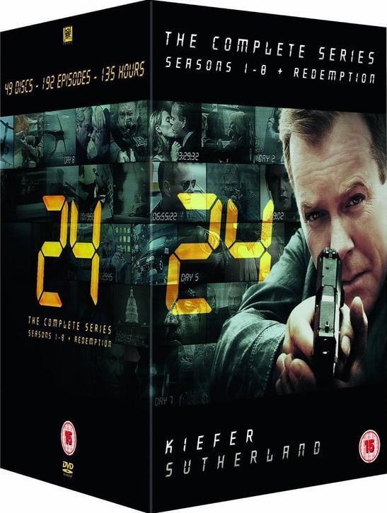 24 - Season 1-8 + Redemption (IMPORT), Cd's en Dvd's, Dvd's | Tv en Series, Verzenden