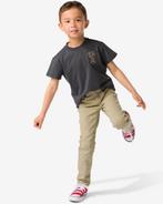 HEMA Kinder jogdenim skinny fit zand, Verzenden, Nieuw