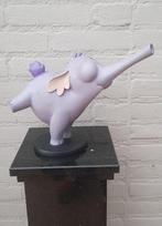 Beeldje - Paars olifant beeld - Hars, Nieuw