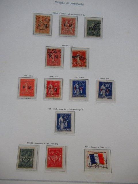 Frankrijk - einde van de catalogus, verzameling postzegels, Postzegels en Munten, Postzegels | Europa | Frankrijk