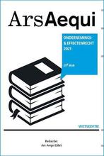 Ars Aequi Wetseditie - Ondernemings- & effectenrecht 2021..., Verzenden, Nieuw