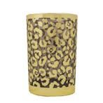 *Theelichthouder luipaard stippen goud large 18cm*, Verzenden, Nieuw