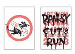 Banksy (1974) - Banksy Cut and Run, Antiek en Kunst