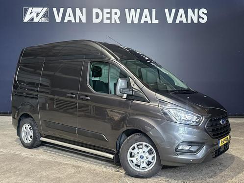 Ford Transit Custom 2.0 TDCI 131pk L1H2 Euro6 Airco | Cruisc, Auto's, Bestelauto's, Dealer onderhouden, Lease, Grijs, Handgeschakeld