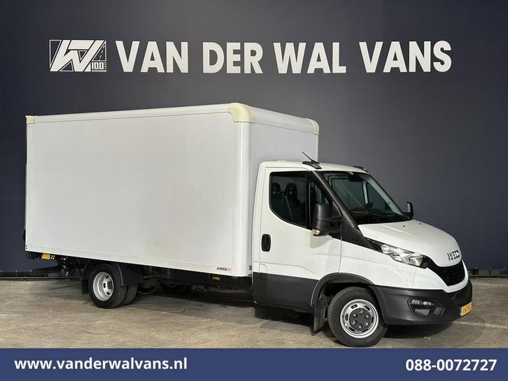 Iveco Daily | 35C16V 157pk Bakwagen Laadklep Dubbel Lucht, Auto's, Bestelauto's, Dealer onderhouden, Te koop, Handgeschakeld, Diesel