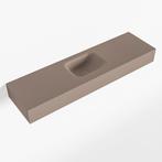 MONDIAZ LEX Smoke vrijhangende solid surface wastafel 110cm., Ophalen of Verzenden, Nieuw, Overige typen