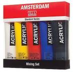 Amsterdam acrylverf tube van 120 ml, doos met 5 tubes in...
