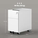 TRUUSK Rolcontainer Met 3 Lades Archiefkast Met Slot Bovenop, Diversen, Verzenden, Nieuw