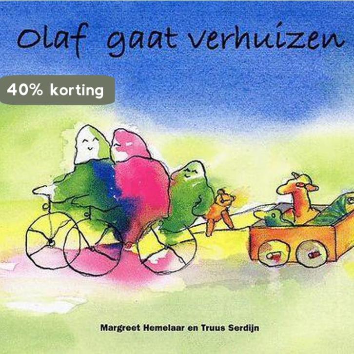 Olaf gaat verhuizen 9789081007412 M.M. Hemelaar van der Peet, Boeken, Overige Boeken, Gelezen, Verzenden