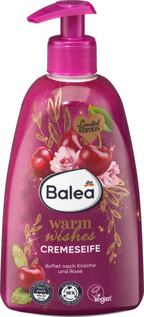 Balea Crème Zeep Warm Wishes in pompje, 500ml, Sieraden, Tassen en Uiterlijk, Uiterlijk | Lichaamsverzorging, Verzenden