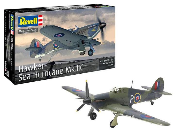 REVELL 03768 RAF HAWKER SEA HURRICANE Mk.IIC 1/32, Hobby en Vrije tijd, Modelbouw | Vliegtuigen en Helikopters, Verzenden