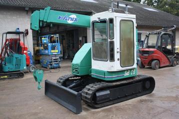 Veiling: Minikraan Hanix C-3 Diesel 2930kg 11m