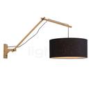 Good & Mojo Andes Wandlamp met arm, natuur/zwart, ø¸47 cm,, Huis en Inrichting, Lampen | Wandlampen, Verzenden, Nieuw