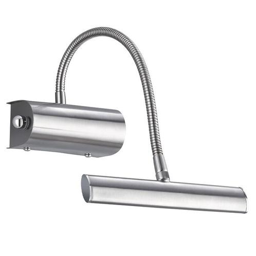 Nikkelen schilderijverlichting modern, Eliza, 4W, 3000K LED, Huis en Inrichting, Lampen | Wandlampen, Nieuw, Metaal, Ophalen of Verzenden