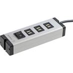 Ehmann - USB Multilader - 6 poorten - wand of tafel, Verzenden, Nieuw