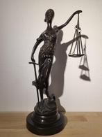 Beeld, Vrouwe Justitia - 4,5 kg - 38 cm - Brons