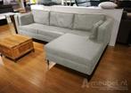 Loungebank Borne - loungebanken - Zilver, Huis en Inrichting, Banken | Sofa's en Chaises Longues, Nieuw, Stof
