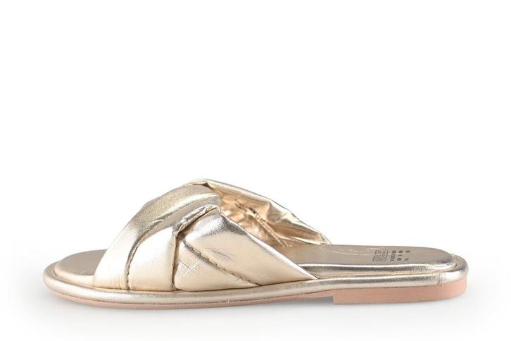 Bronx Slippers in maat 36 Zilver | 10% extra korting, Kleding | Dames, Schoenen, Overige kleuren, Zo goed als nieuw, Slippers