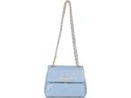 VALENTINO Schoudertas Relax Flap Bag Avion Blauwgrijs, Verzenden, Zo goed als nieuw