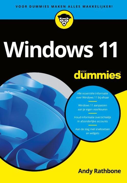Windows 11 voor Dummies / Voor Dummies 9789045357836, Boeken, Informatica en Computer, Zo goed als nieuw, Verzenden