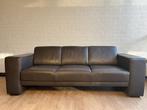 Veiling - Lederen Rolf Benz Driepersoonsbank, Huis en Inrichting, Nieuw