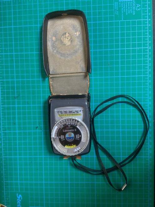 Gossen Lunasix 3 + Aggiuntivo PROFI Tele Lichtmeter, Audio, Tv en Foto, Fotocamera's Analoog