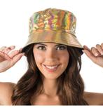 Bucket Hoedje Goud Iriserend, Kleding | Dames, Ophalen of Verzenden, Nieuw