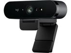 Logitech HD-Webcam BRIO 4K Gaming Streaming Edition black, Verzenden, Zo goed als nieuw